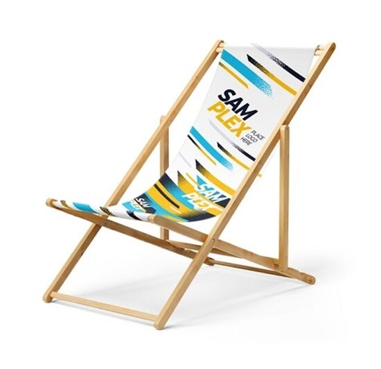 ADVERTISING SUN LOUNGER
